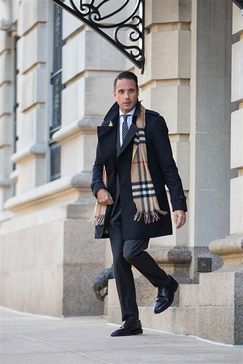 outfits to wear a burberry scarf on men|genuine Burberry scarf.